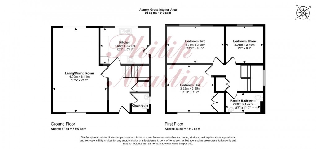 Floorplan for Epworth Close, Truro