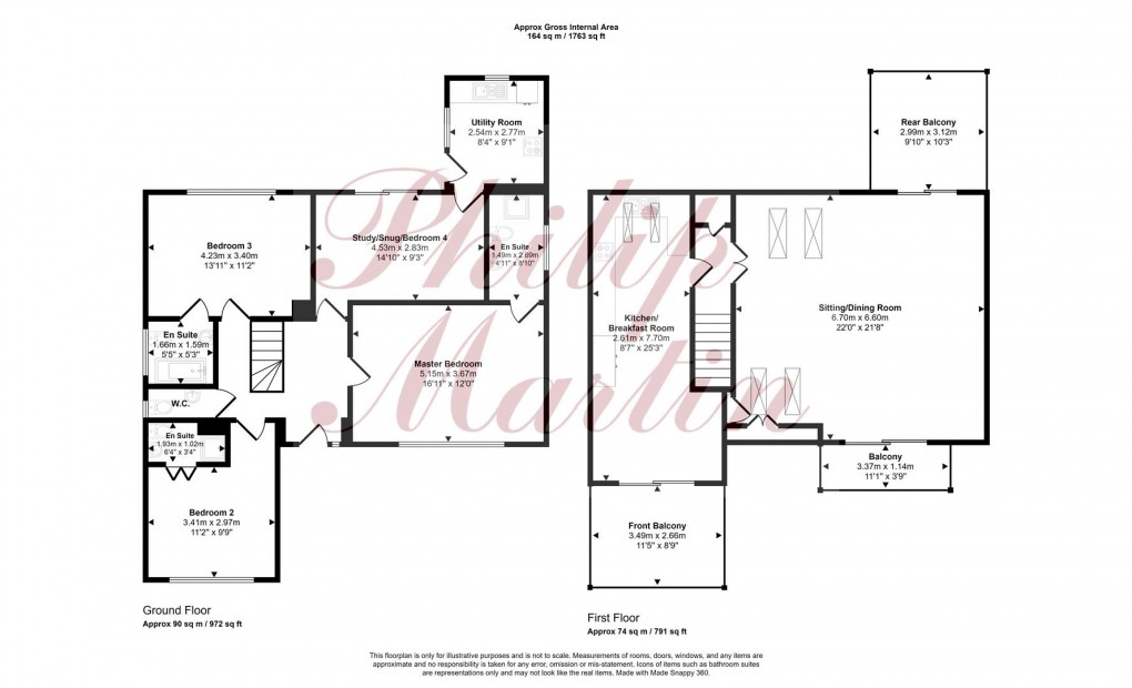 Floorplan for Lower Well Park, Mevagissey