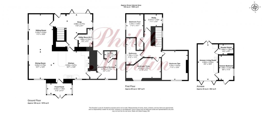 Floorplan for Shortlanesend