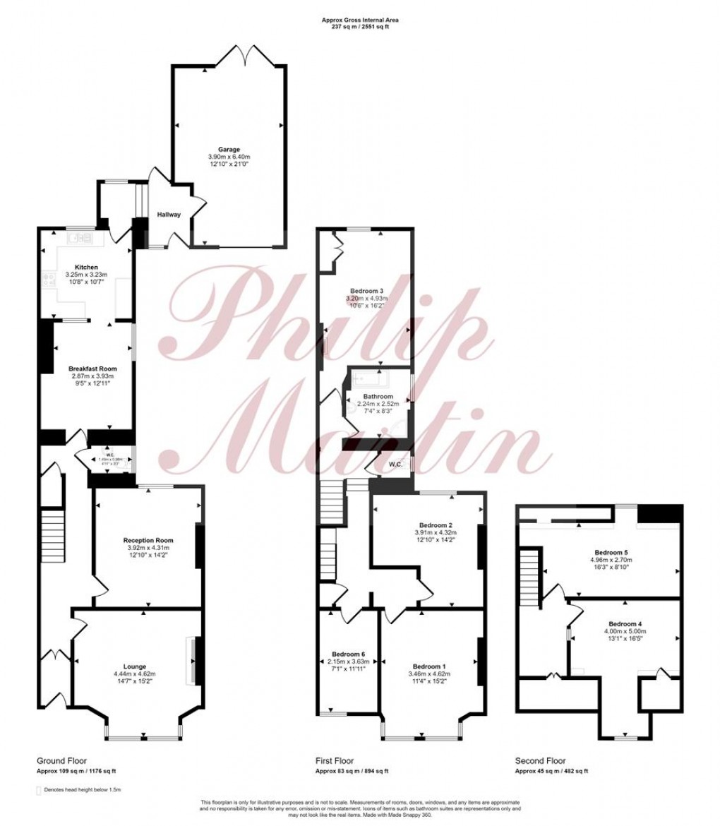 Floorplan for Treyew Road, Truro