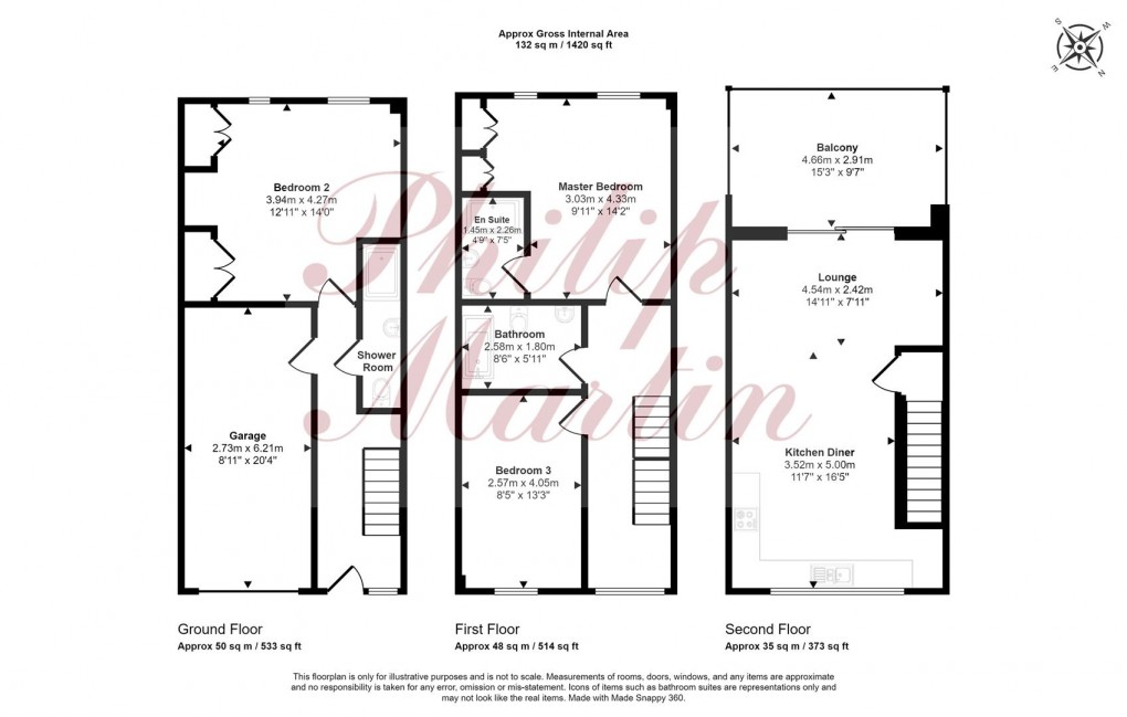 Floorplan for James Place, Truro