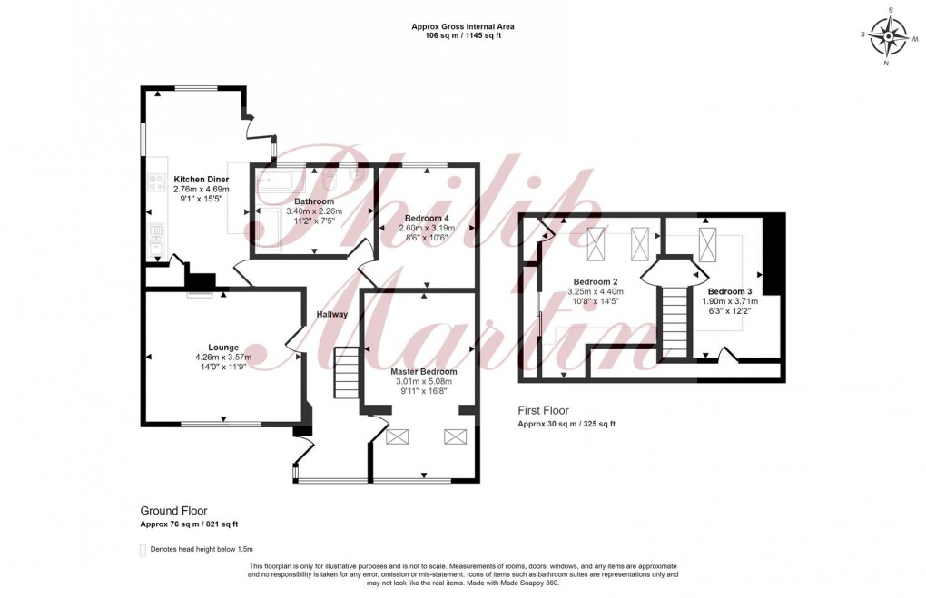 Floorplan for Highertown, Truro