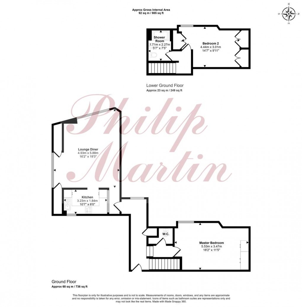 Floorplan for Lemon Street, Truro