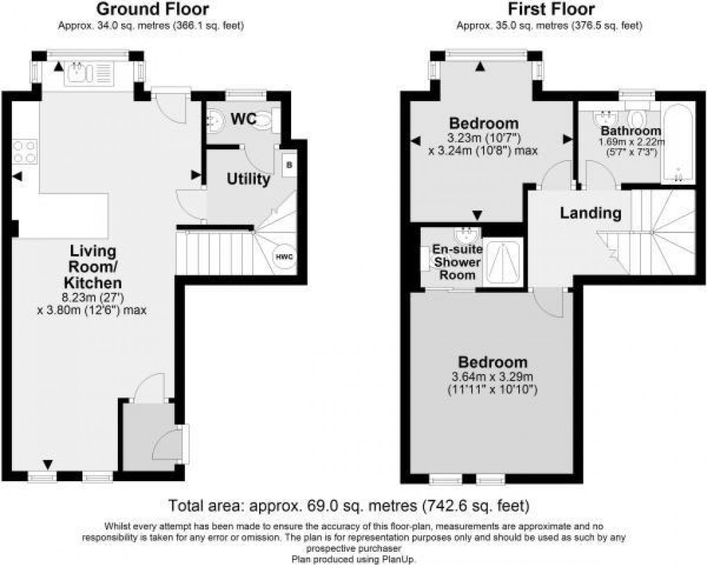 Floorplan for Boscawen Woods, Truro