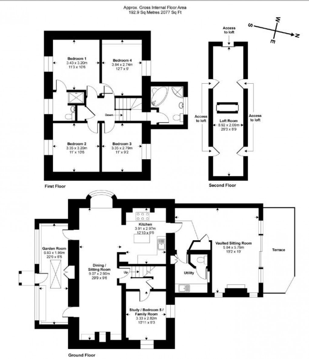 Floorplan for Stithians, Truro