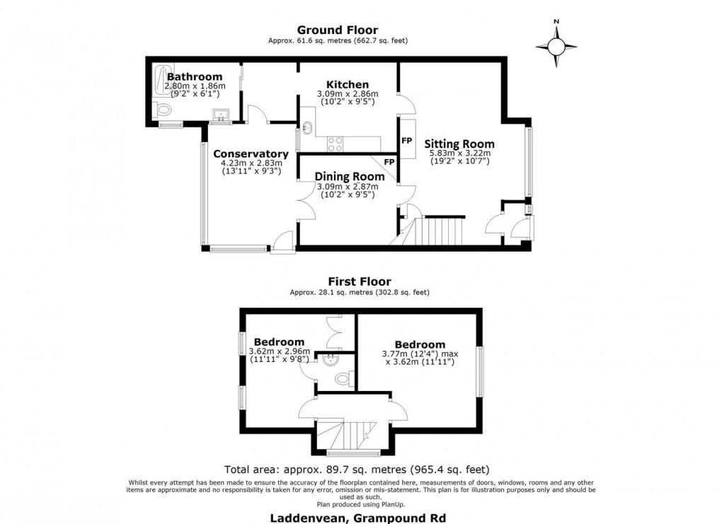 Floorplan for Grampound Road