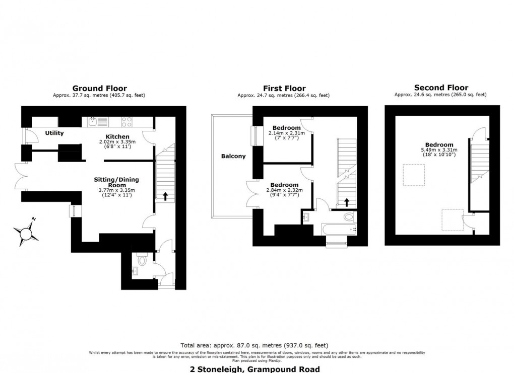 Floorplan for Grampound Road