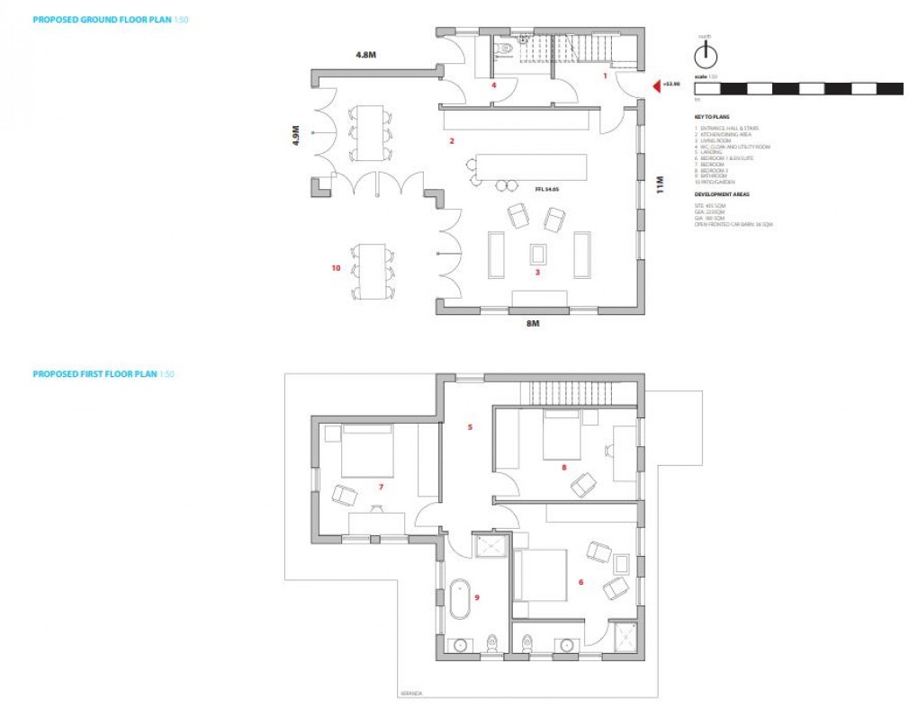 Floorplan for King Harry Road, Feock