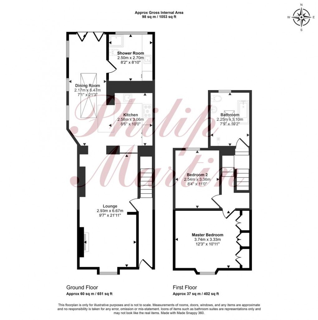 Floorplan for Claremont Terrace, Truro