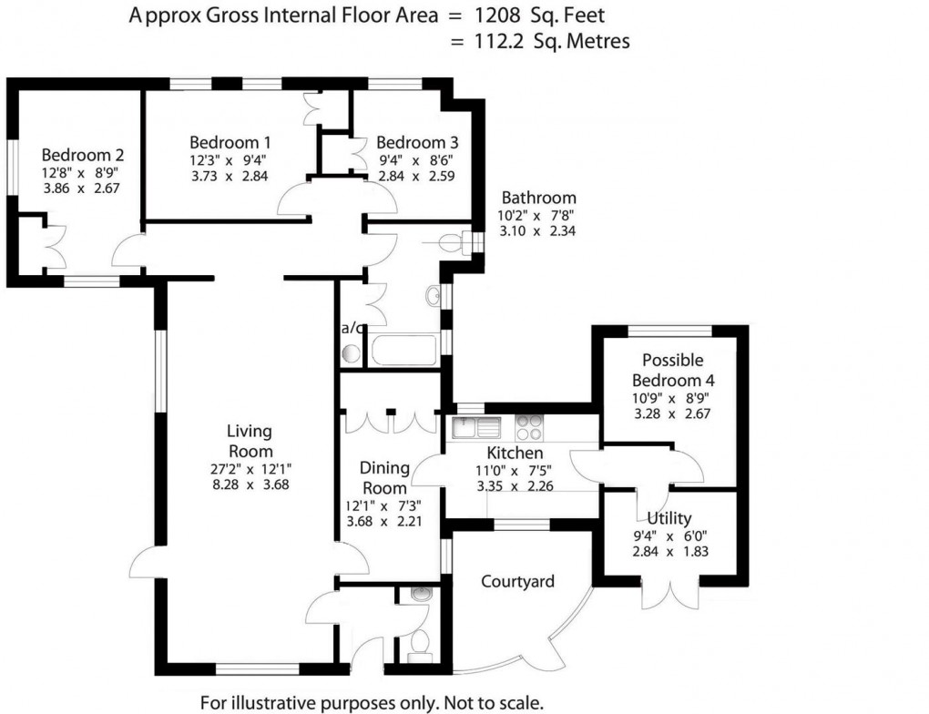 Floorplan for Tregony