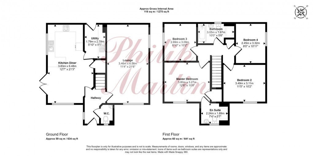 Floorplan for Pras Park An Ger, Probus