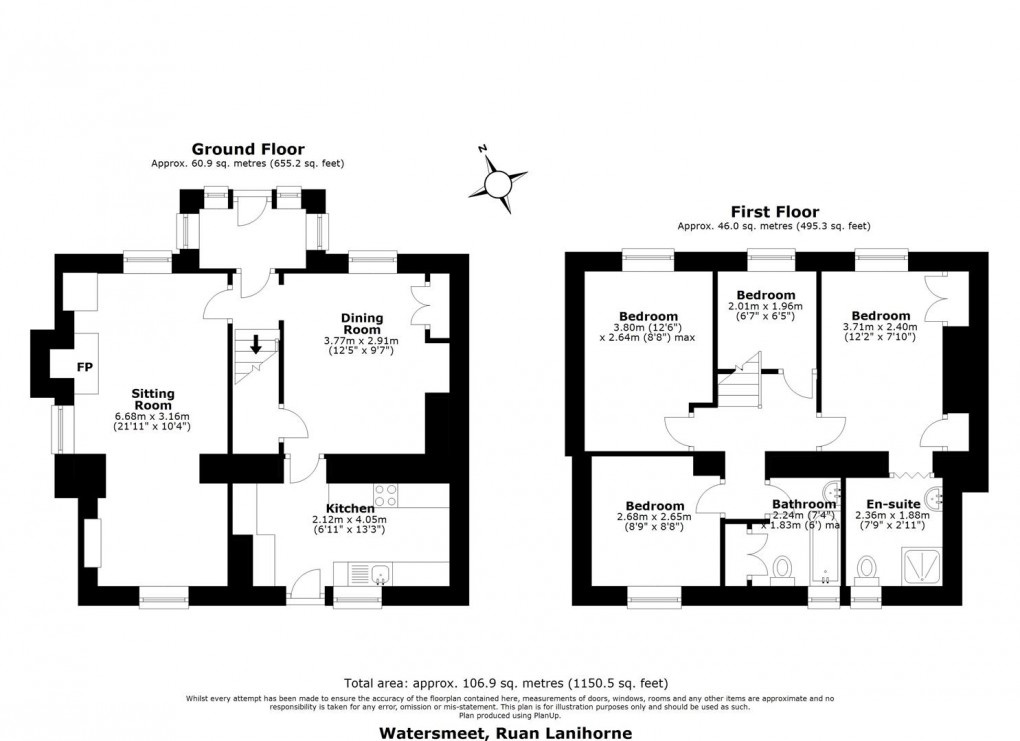 Floorplan for Ruanlanihorne, The Roseland