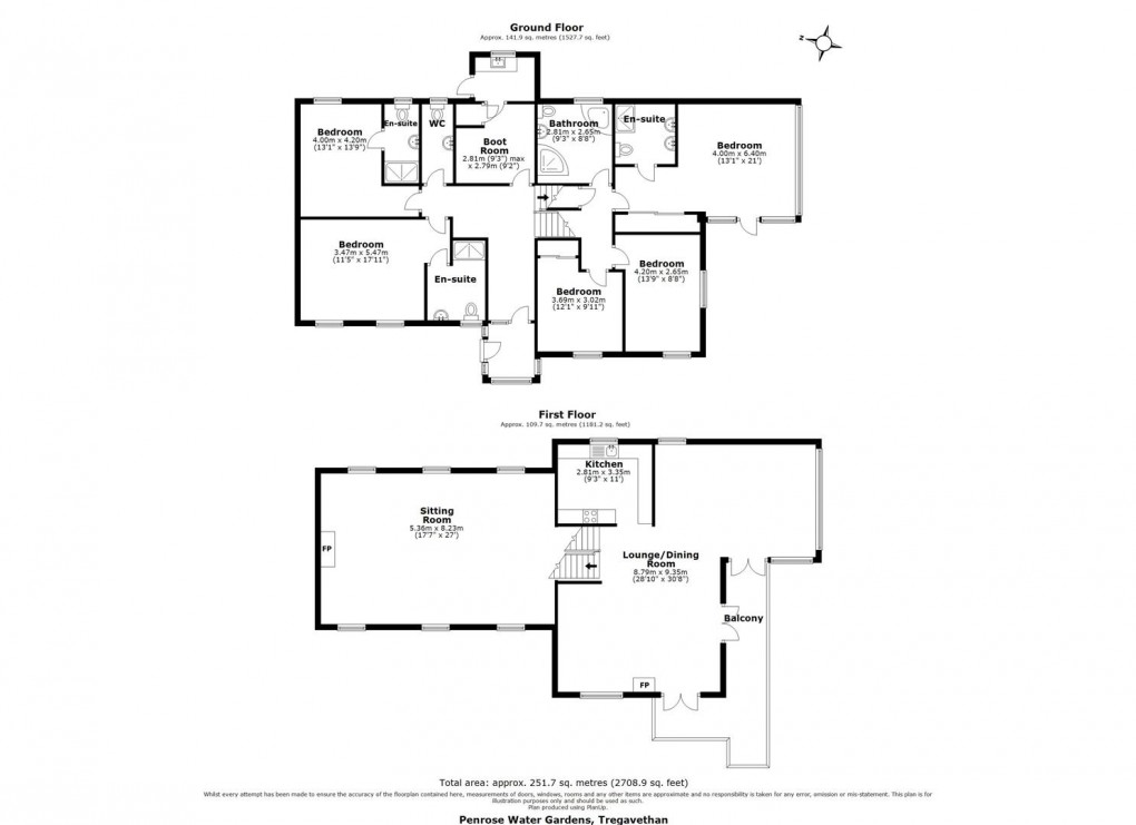 Floorplan for Shortlanesend, Truro