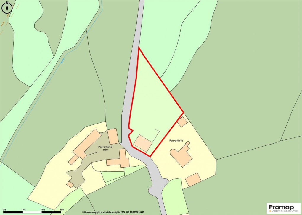 Floorplan for PENVENTINNIE, TRURO