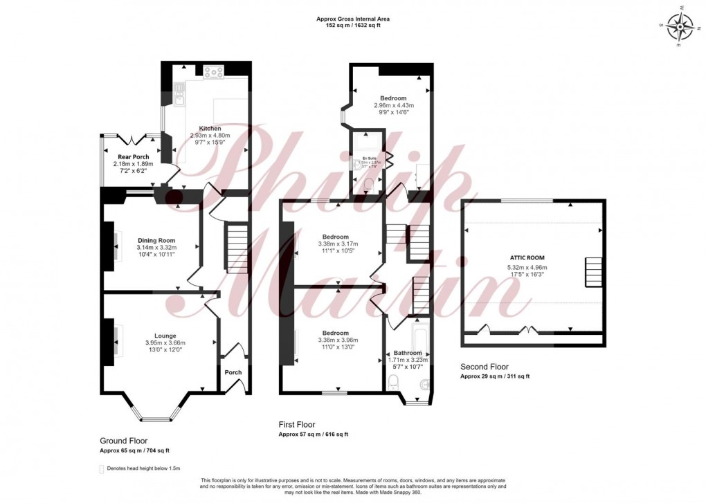 Floorplan for Veryan, Truro