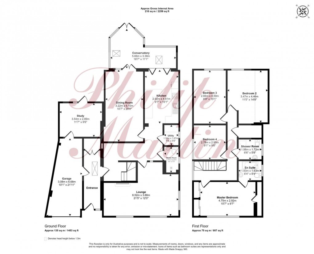 Floorplan for Daniell Road, Truro