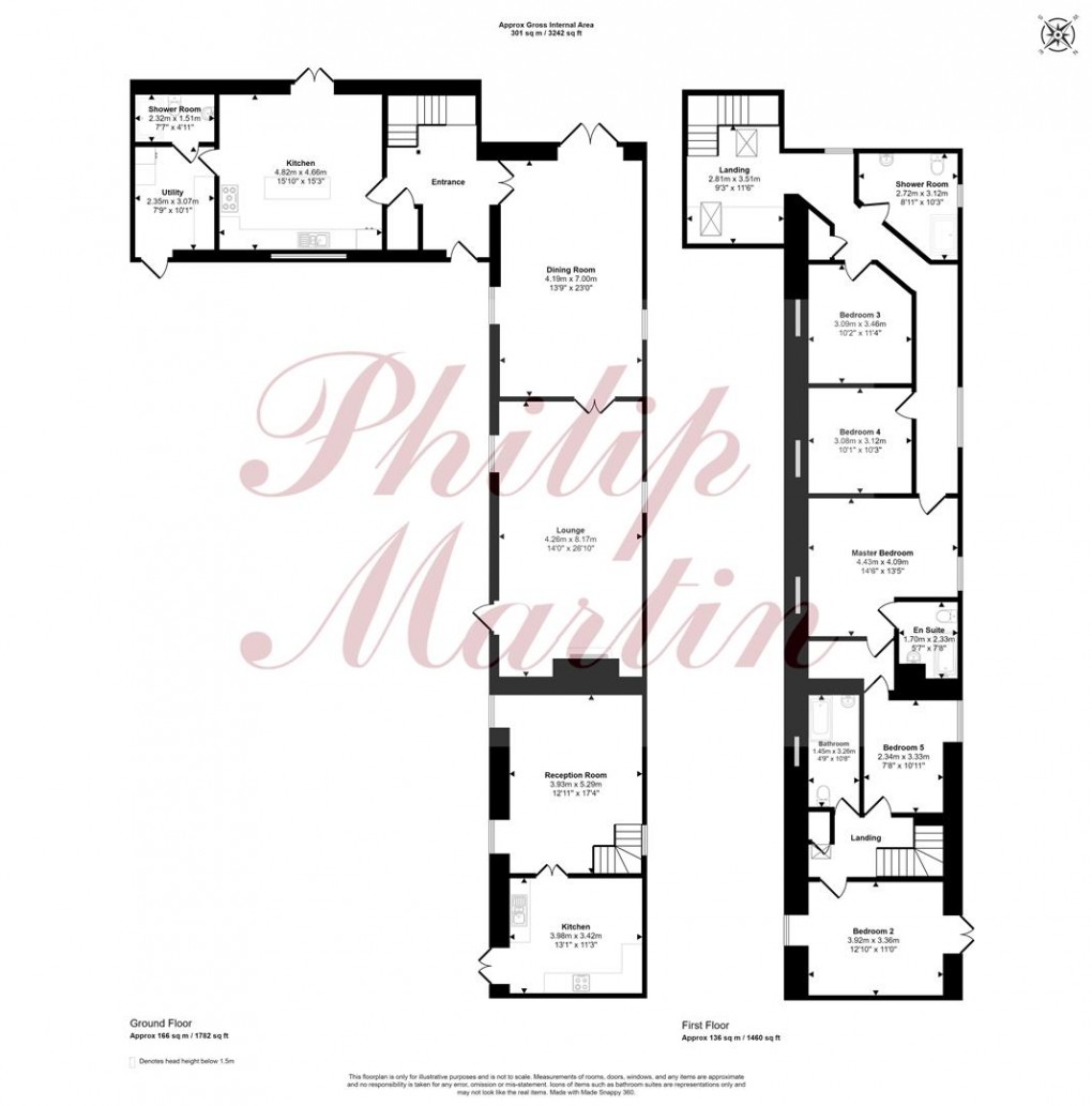 Floorplan for Ladock, Truro