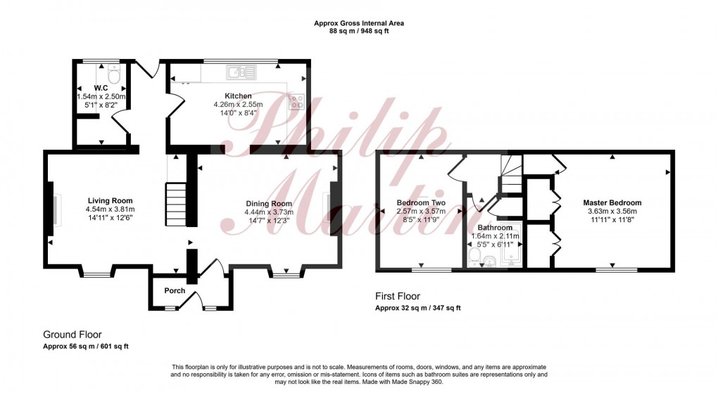 Floorplan for Carnmenellis, Redruth