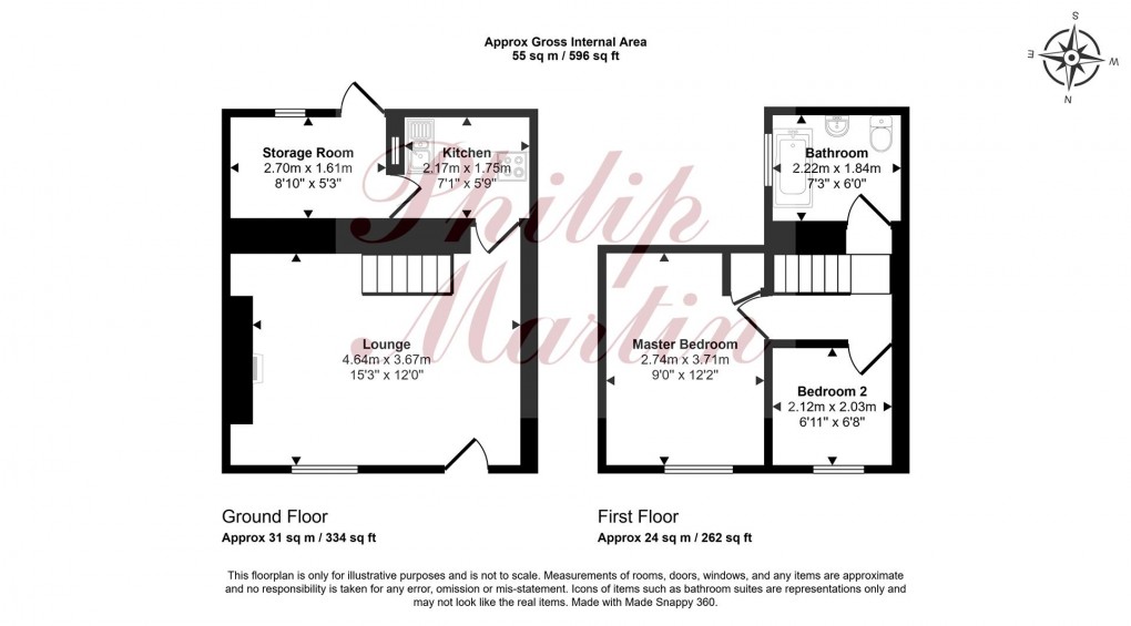 Floorplan for Mill Lane, Calenick, Truro