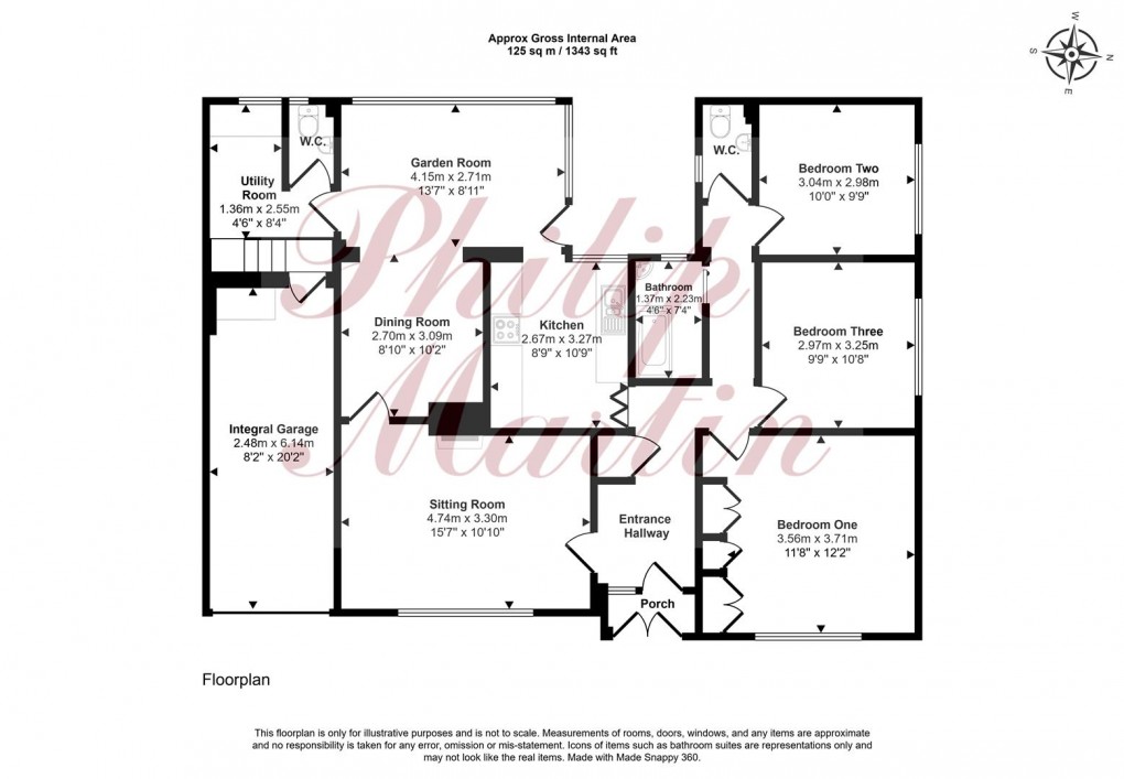 Floorplan for Veryan