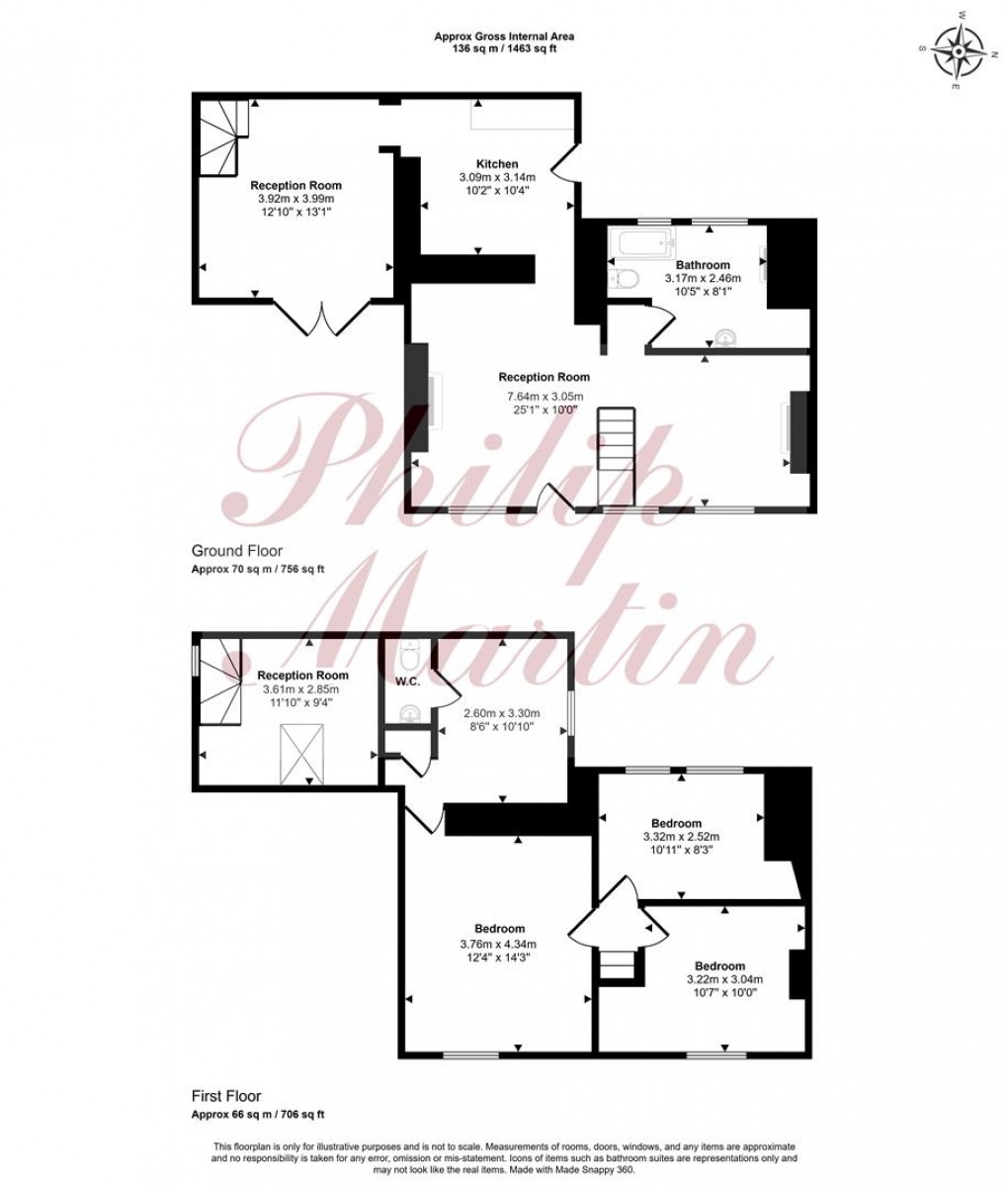 Floorplan for Station Road, Chacewater