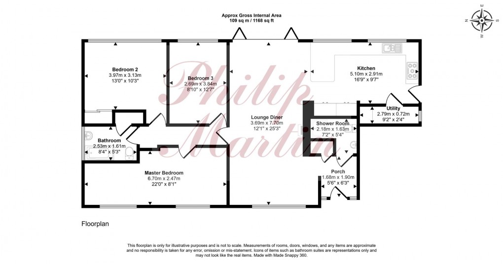 Floorplan for Halvarras Road, Playing Place