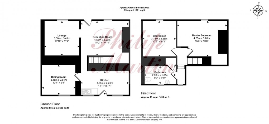 Floorplan for Salem, Chacewater